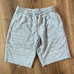 Quiksilver Boy's Gray Fleece Drawstring Shorts Sz M